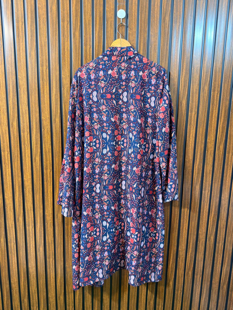 Chest 3xl Length 45  Fabric Chiffon Western Branded Long Top