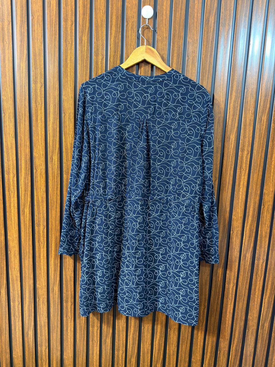 Chest 22  Length 35  Fabric linen Western Branded Womens Long Top