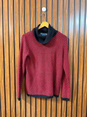 Chest 19  Length 24 Branded Womens Winter Sweater