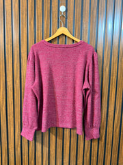 Chest 24  Length 24 Womens Classic Winter Sweater