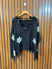 Chest 23 Baggy Style  Length 27 Womens Winter Outfit Sweater