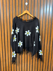 Chest 23 Baggy Style  Length 27 Womens Winter Outfit Sweater