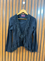 Chest 19  Length 23 Western Branded Womens Comfortable Winter Top