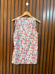Chest 20  lenght 25  fabric linen Western Branded Womens Sleeveless Top