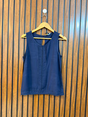 Chest 17  lenght 22  fabric linen Western Ladies Sleeveless Tops