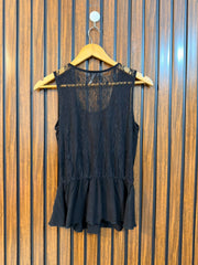 Chest 19  Length 23  Fabric linen Womens Branded Sleeveless Collection