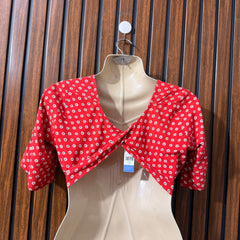 Chest 17  Lenght 12.5  Fabric linen Ladies Western Crop Top