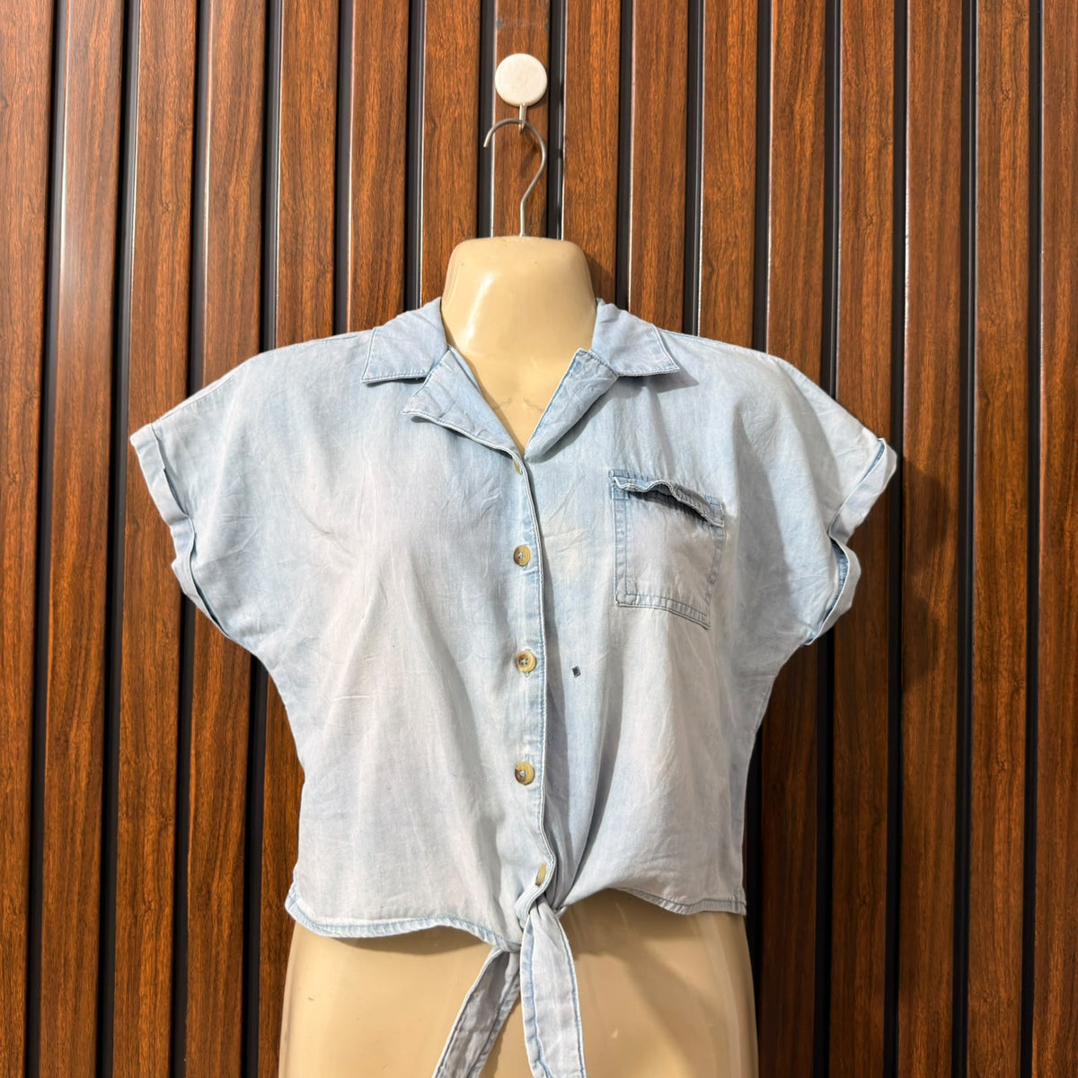 Chest 19  Lenght 16  Fabric cotton Ladies Branded Crop Top