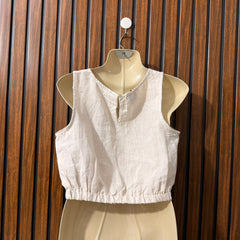 Chest 19  Lenght 15  Fabric cotton Branded Womens Crop Top