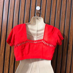 Chest 18  Lenght 12  Fabric cotton Ladies Crop Top