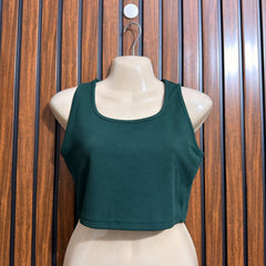 Chest 19  Length 14  Fabric Jersey Western Branded Womens Crop Top Online Store