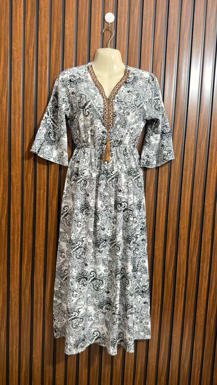 Chest 18  Lenght 46  Fabric Cotton Silk Western Women's Long Maxi Collection