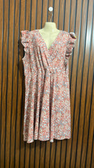 Chest 23  Lenght 42  Fabric Silk Women's Imported Long Maxi Dress