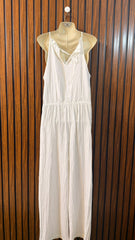 Chest 20  Lenght 60  Fabric cottopn silk  jumpsuit Branded Ladies Long jumpsuit