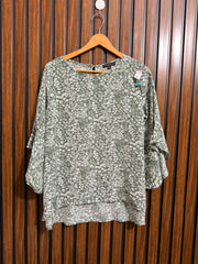 Chest 19  Lenght 24 to 27  Fabric chiffon Western Branded Full Sleeve Top Womens