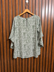 Chest 19  Lenght 24 to 27  Fabric chiffon Western Branded Full Sleeve Top Womens