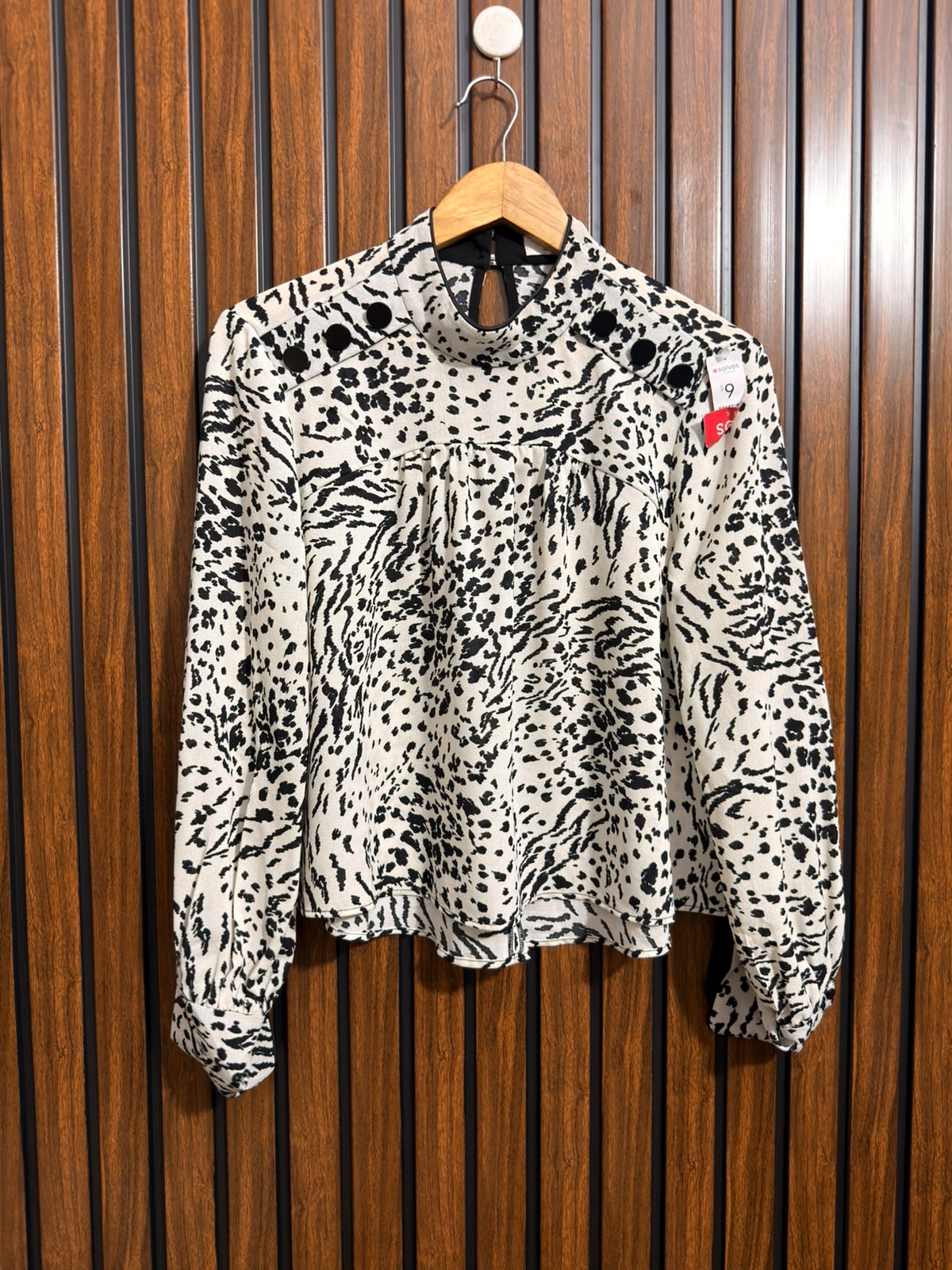 Chest 18  Lenght 20  Fabric Chiffon Western Branded Full Sleeve Top Wear
