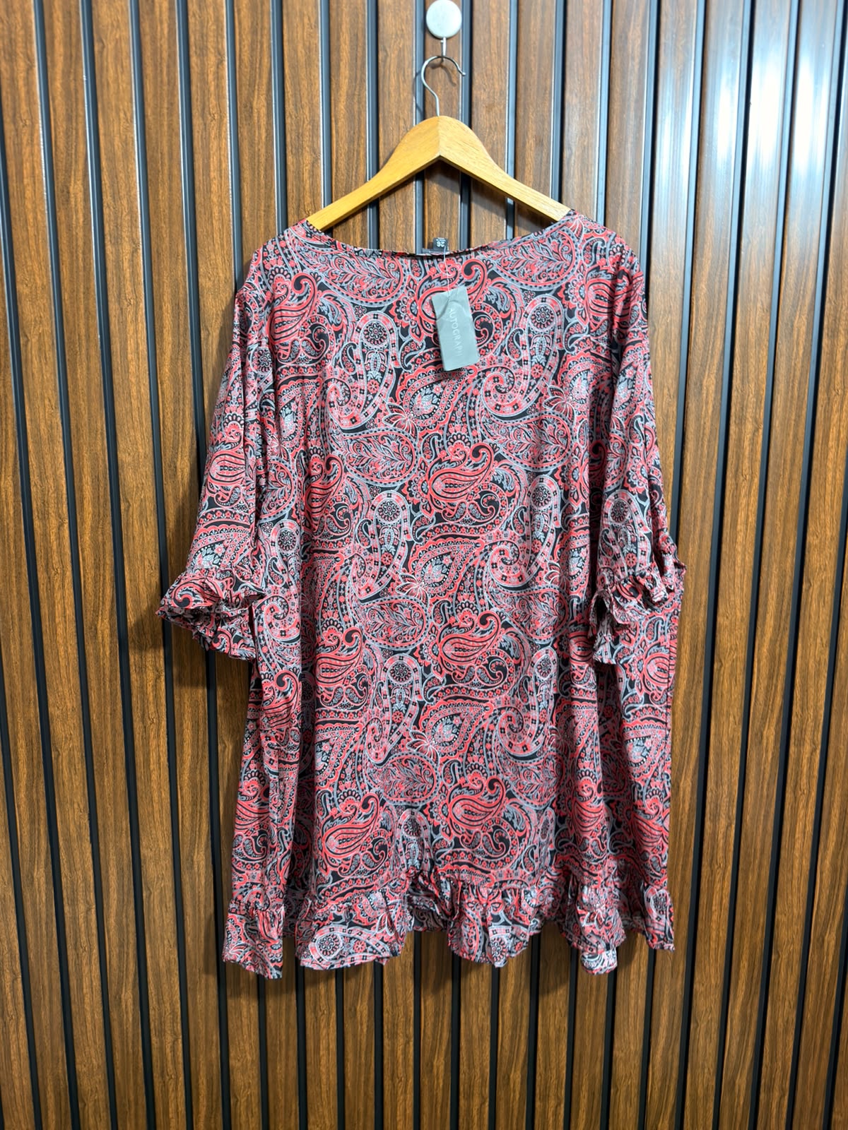 Chest 29  Lenght 35  Fabric silk Womens Western Branded Full Sleeve Top