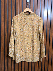 Chest 17  Lenght 27  Fabric Chiffon Branded Western Womens Full Sleeve Top