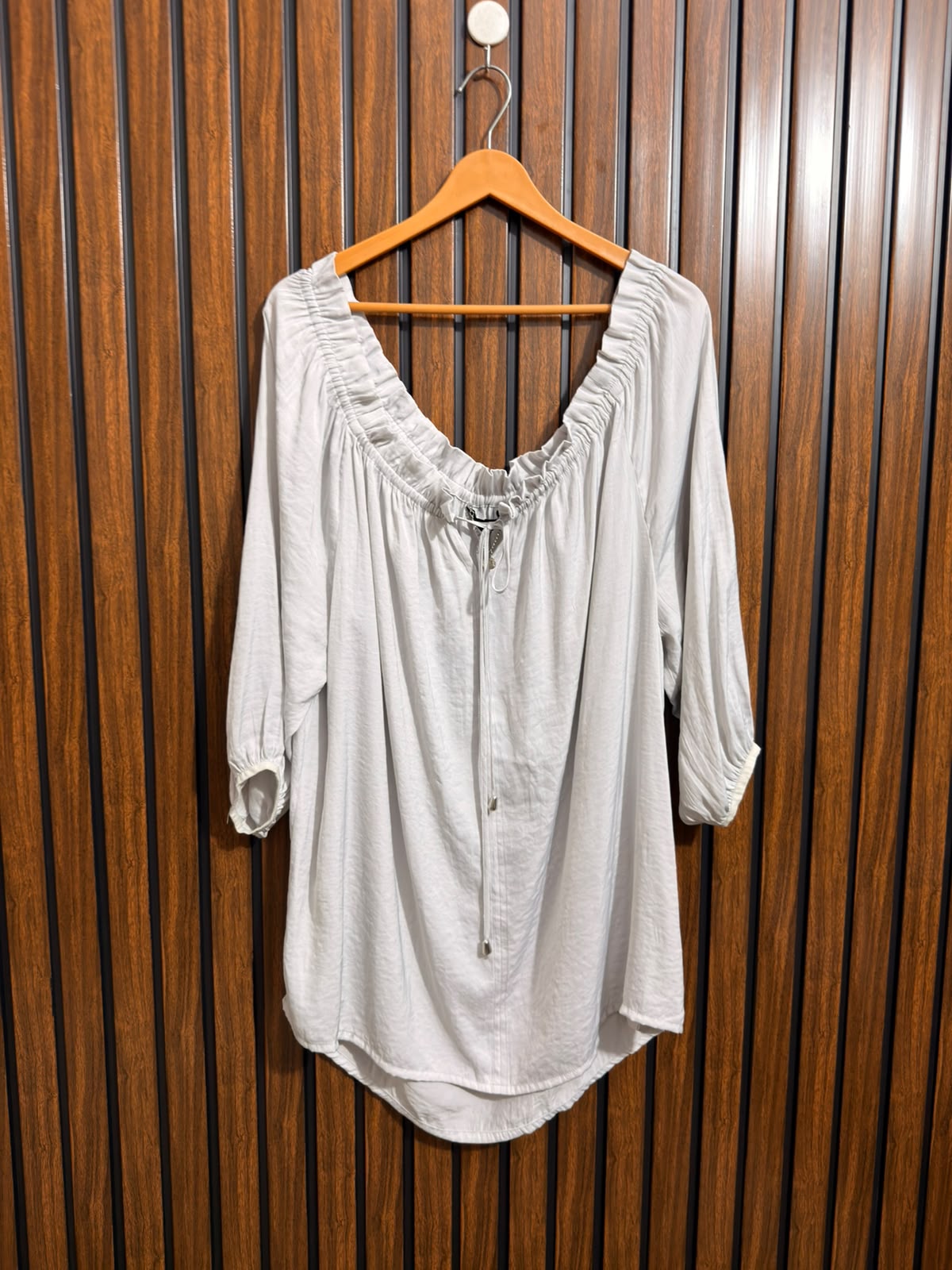 Chest 25  Lenght 26 to 29  Fabric silk Western Branded Womens Full Sleeve Top