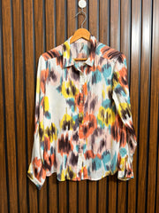 Chest 19  Lenght 26  Fabric silk Western Branded Womens Full Sleeve Top Collection
