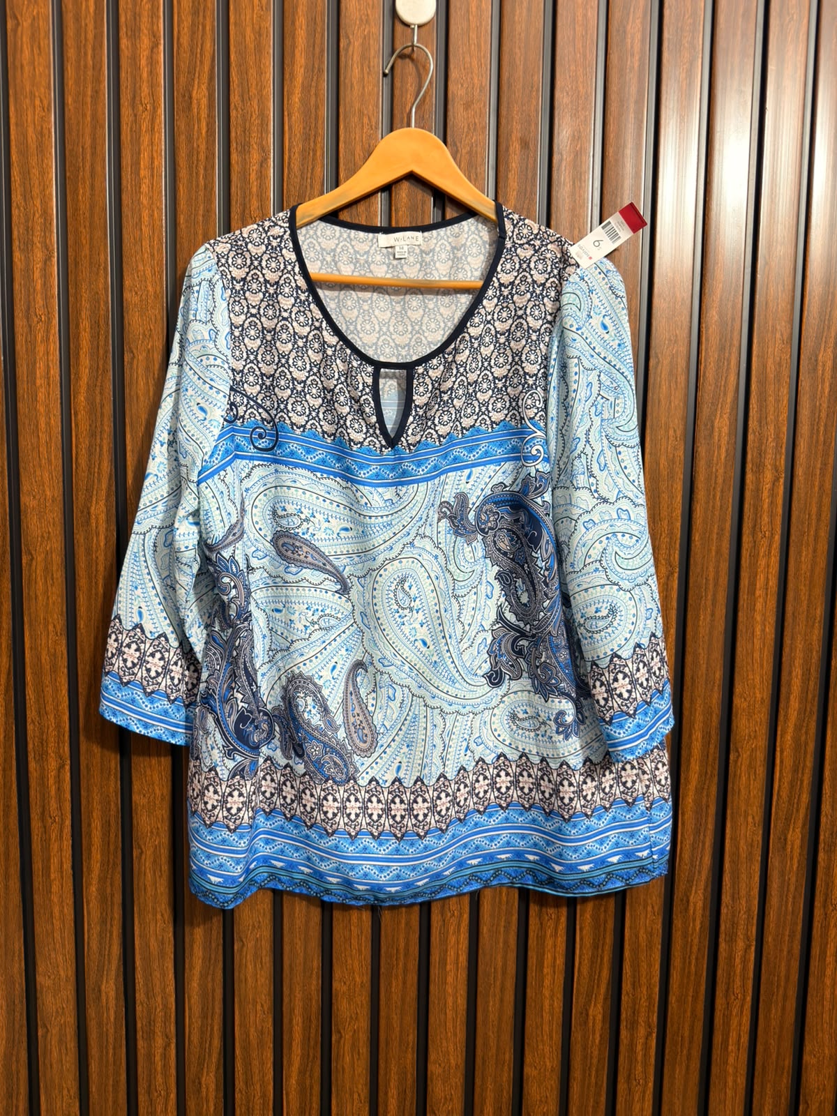 Chest 21  Lenght 27  Fabric SILK Western Branded Full Sleeve Top