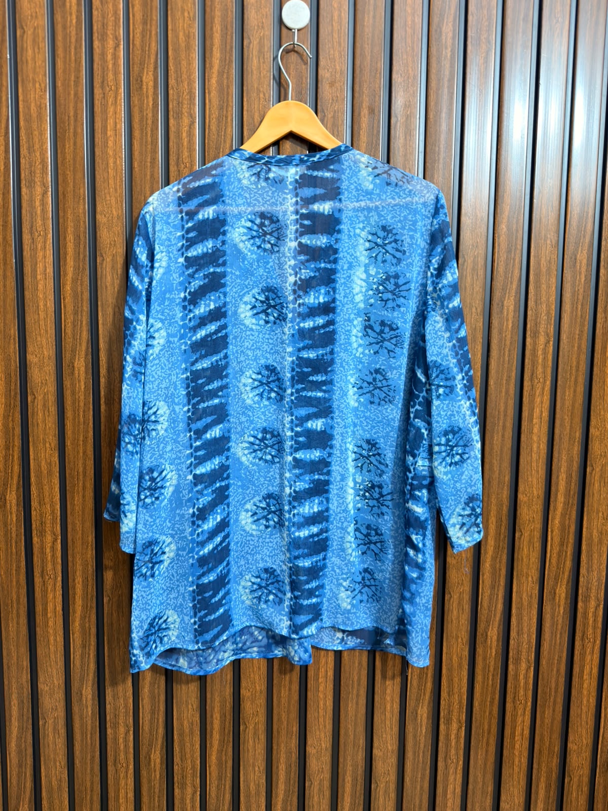 Chest 23  Lenght 29  Fabric chiffon Western Womens Branded Full Sleeve Top