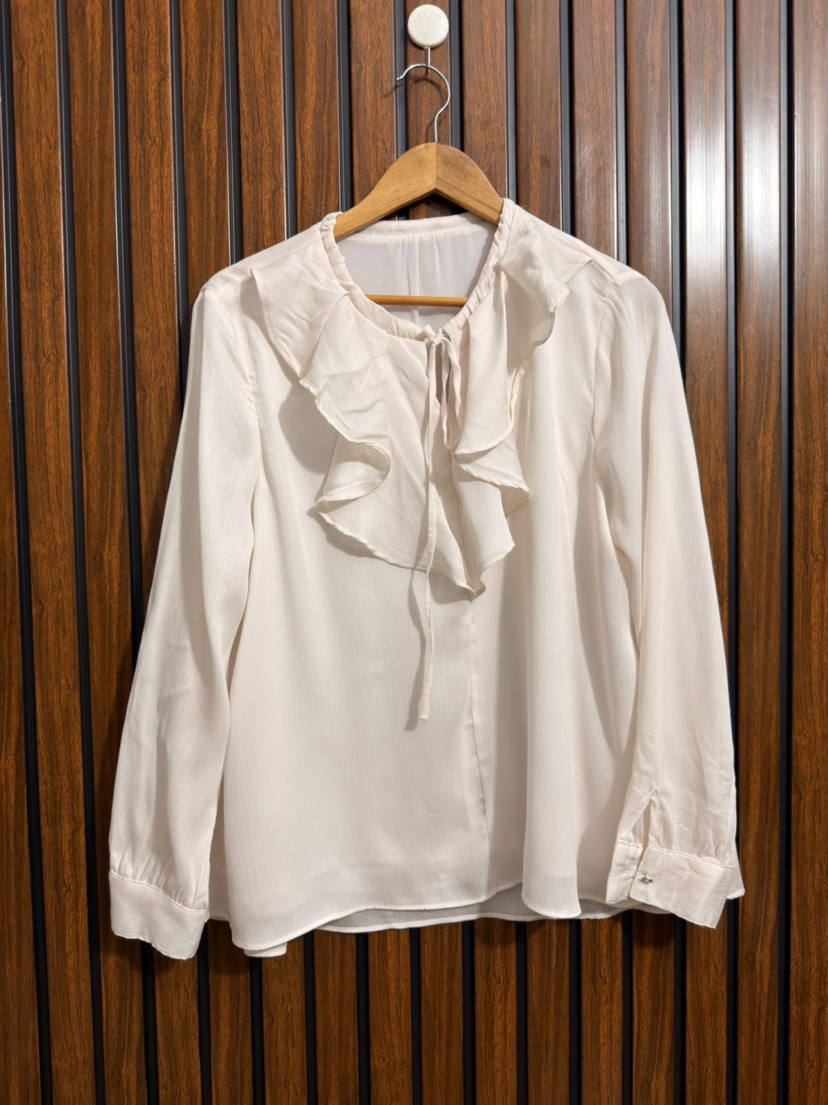 Chest 21  Lenght 25  Fabric Chiffon Branded Full Sleeve Top Western Womens