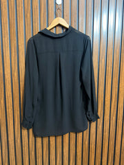 Chest 19  Lenght 26 To 28  Fabric Chiffon Western Branded Womens Full Sleeve Top