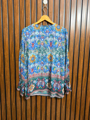 Chest 18  Lenght 27  Fabric Chiffon Womens Branded Full Sleeve Top