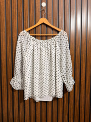 Chest 21  Lenght 24  Fabric chiffon Womens Branded Full Sleeve Top