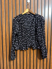Chest 22  Lenght 19  Fabric Chiffon Branded Womens Full Sleeve Top