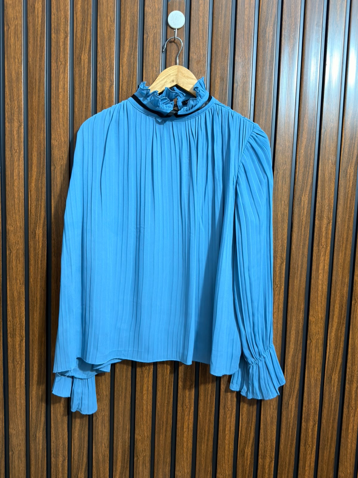 Chest 22  Lenght 24  Fabric Chiffon Branded Western Womens Full Sleeve Top