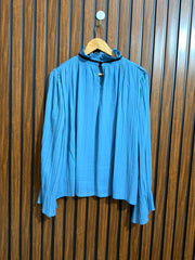 Chest 22  Lenght 24  Fabric Chiffon Branded Western Womens Full Sleeve Top