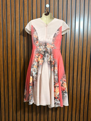 Chest 18  Lenght 40  Fabric chiffon Western Branded Mini Dress