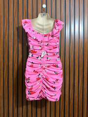 Chest 16  Lenght 30  Fabric chiffon Branded Mini Dress