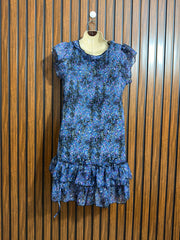 Chest 19  Lenght 35  Fabric chiffon Western Womens Dress