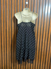 Chest 17  Lenght 33  Fabric Chiffon Branded Mini Dress Wear