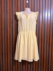 Chest 19  Lenght 35  Fabric chiffon Womens Mini Dress