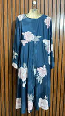 Chest 21  Lenght 27 to 44  Fabric Georgette Western Branded Womens Long Maxi Outfit