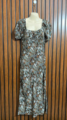 Chest 18  Lenght 49  Fabric Georgette Western Branded Womens Long Maxi Wear