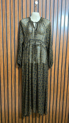 Chest 20  Lenght 56  Fabric chiffon Western Branded Womens Long Maxi Dress