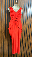 Chest 20  Lenght 49  Fabric silk jersey Western Branded Womens Long Maxi Dress Wear