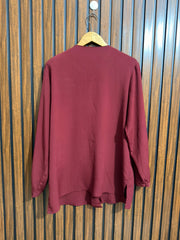 Chest 22  Lenght 30  Fabric silk Branded Western Full Sleeve Top