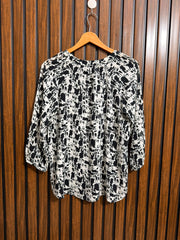 Chest 19  Lenght 25 to 26  Fabric linen Branded Western Full Sleeve Top