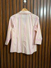 Chest 19  Lenght 23  Fabric cotton Womens Top Full Sleeve