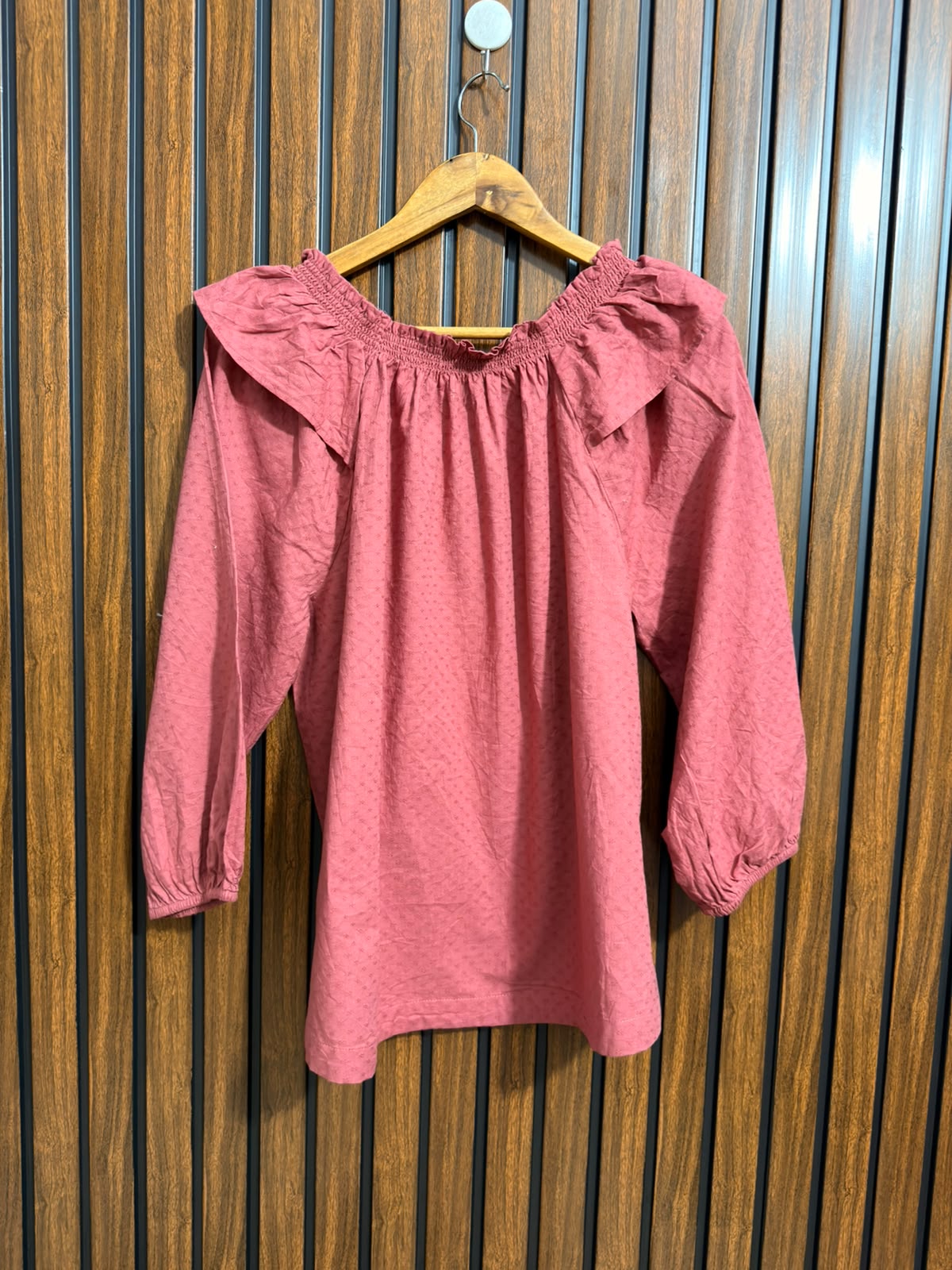 Chest 21  Lenght 25 to 26  Fabric cotton Branded Western Top
