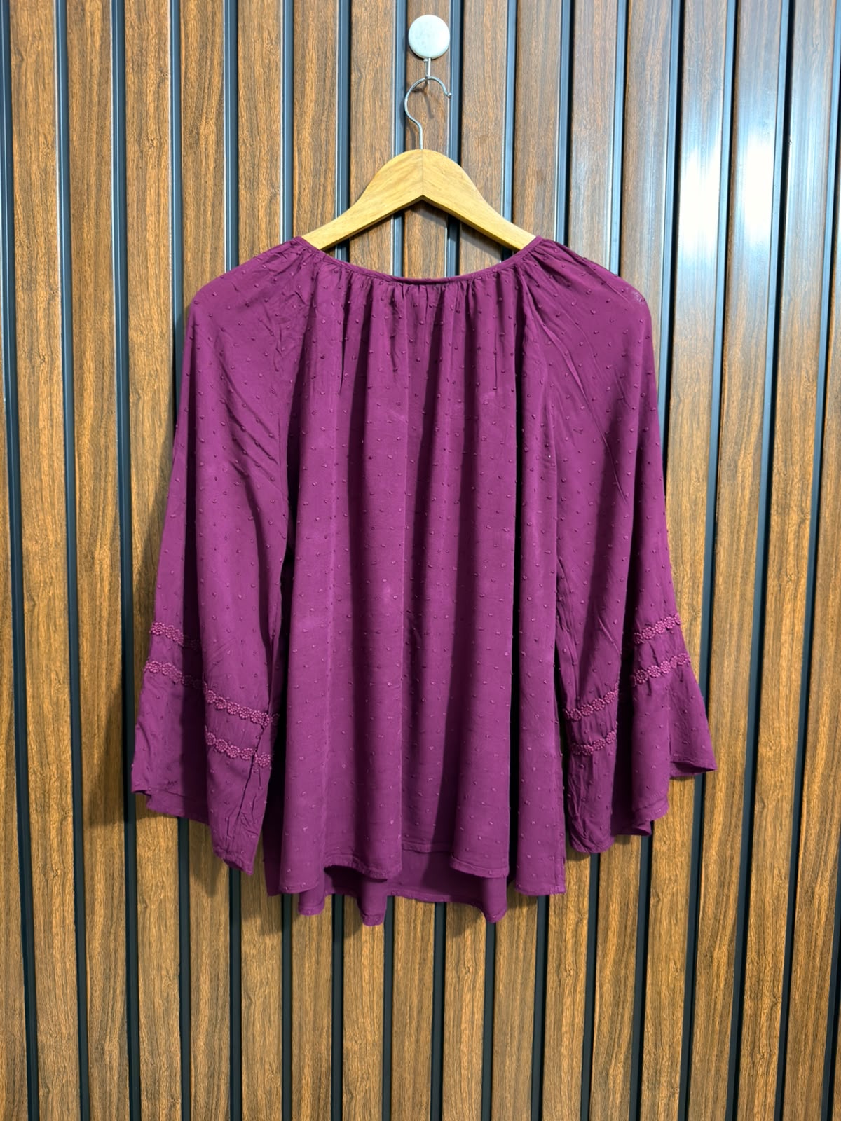Chest medium  baggy style  Lenght 24  Fabric cotton Womens Full Sleeve Top