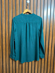 Chest 19  Lenght 29  Fabric linen Branded Womens Full Sleeve Top