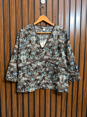 Chest 19  Lenght 29  Fabric linen Western Full Sleeve Top